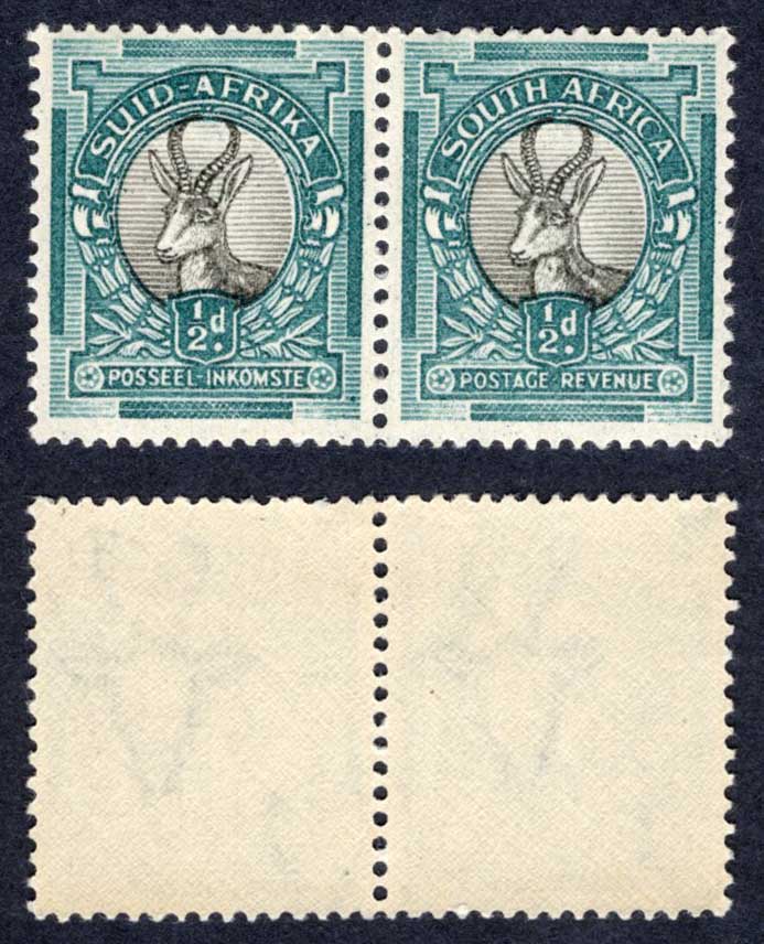 South Africa SG75ce 1/2d U/M Cat 16 pounds