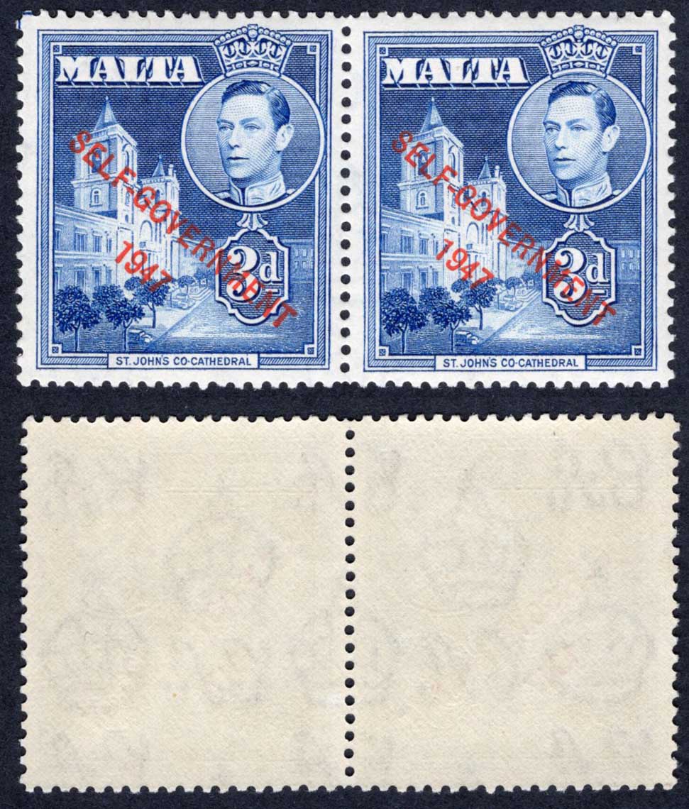 Malta SG240b 3d variety Extra Window (state 1) U/M Cat 75 pounds