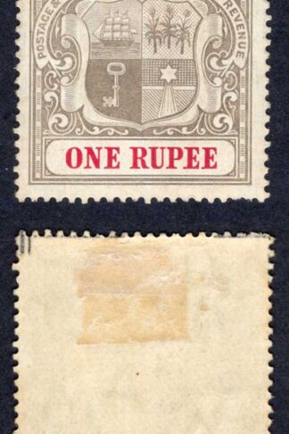 Mauritius SG175 1r Wmk CA M/M Top Value Cat 55 pounds