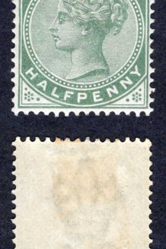 Gibraltar SG39 1/2d Grey-green M/M Cat 14 pounds