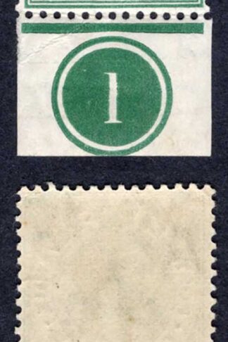 Gibraltar SG86 1/2d WAR TAX Plate Number Example M/M
