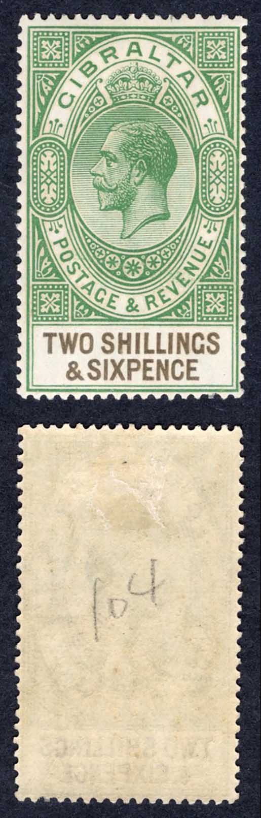 Gibraltar SG104 2/6 Green and Black M/M Cat 10 pounds