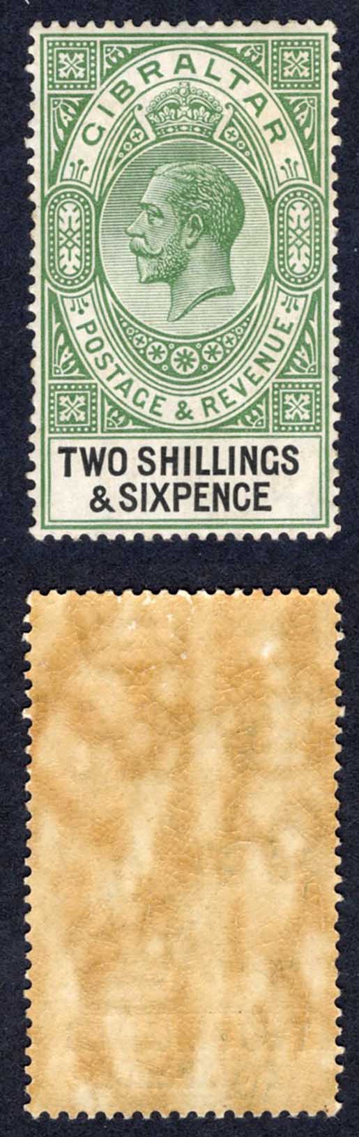 Gibraltar SG104 2/6 Green and Black M/M Cat 10 pounds