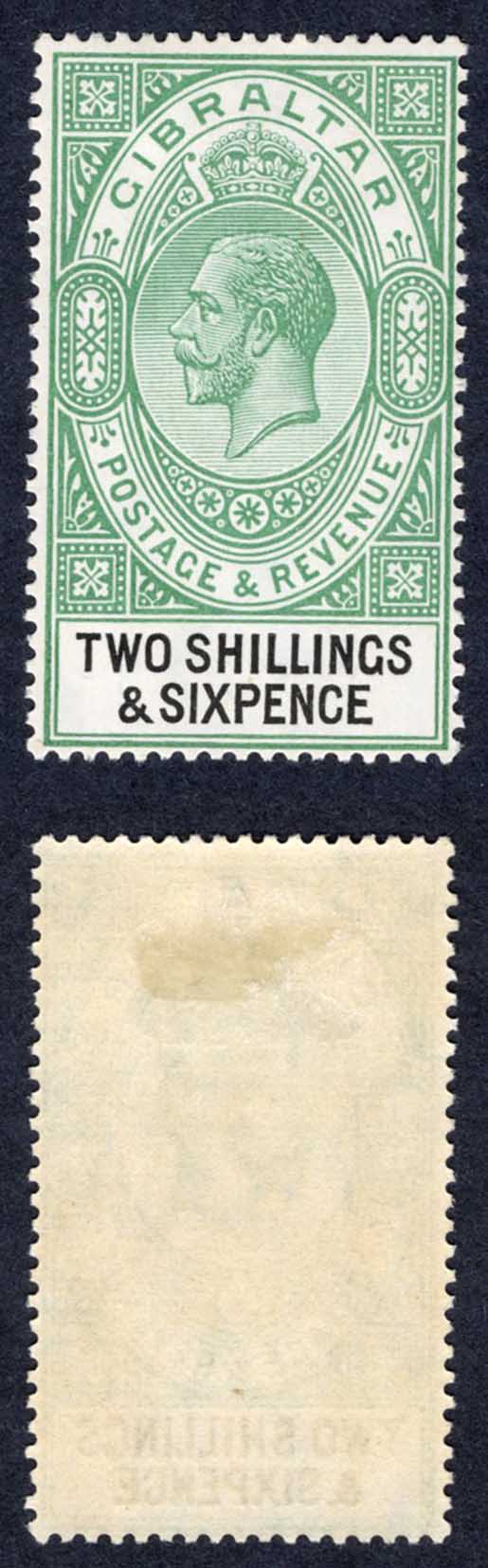 Gibraltar SG104 2/6 Green and Black M/M Cat 10 pounds