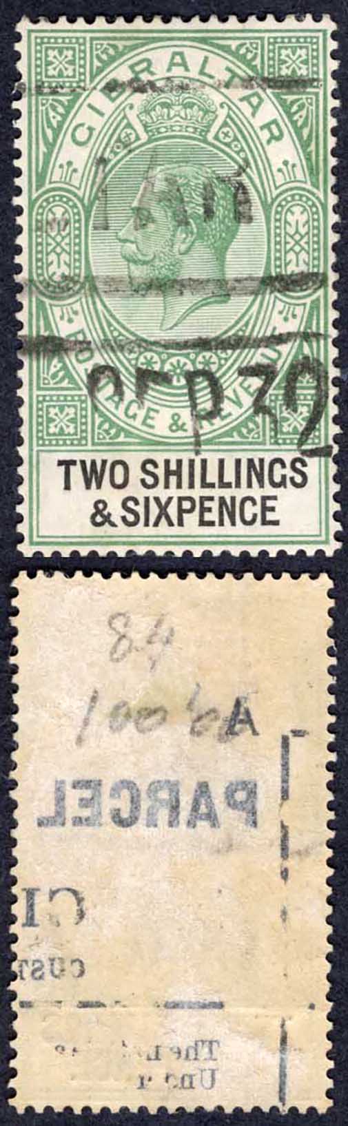 Gibraltar SG104 2/6 Green and Black used Cat 29 pounds