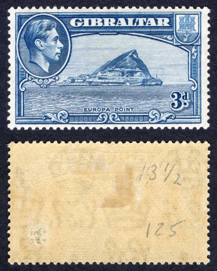 Gibraltar SG125 3d Perf 13.5 M/M Cat 38 pounds