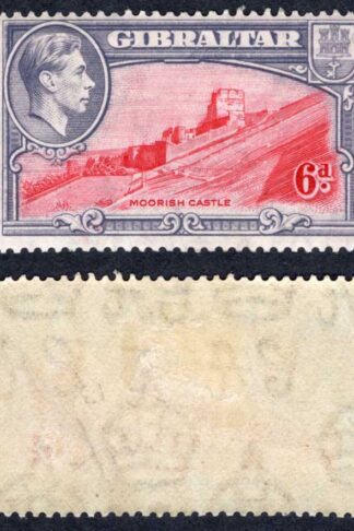 Gibraltar SG126 6d Perf 13.5 M/M Cat 50 pounds