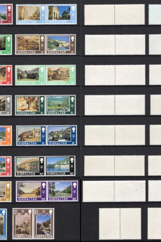 Gibraltar SG255/86 1971 Set of 13 U/M Cat 21 pounds