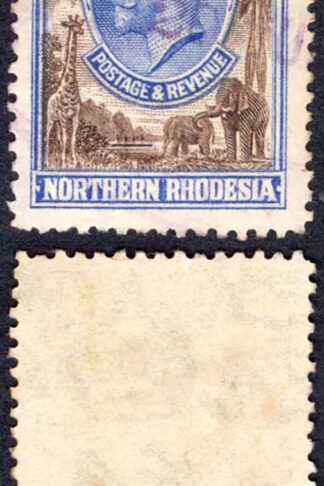 Northern Rhodesia SG11 KGV 2/- Fine used Cat 48 pounds