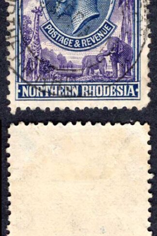 Northern Rhodesia SG13 3/- used M/M Cat 30 pounds