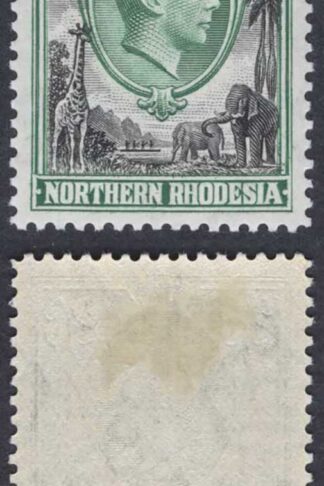 Northern Rhodesia SG41 2/6 M/M Cat 18 pounds
