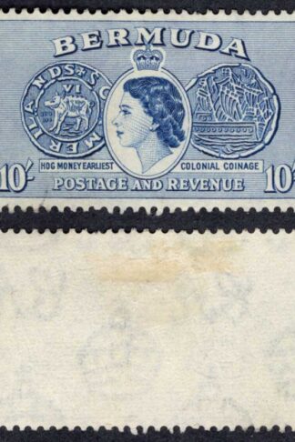 Bermuda SG149 10/- used Cat 12 pounds
