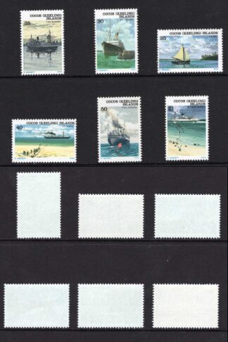 Cocos Keeling Is SG20/31 set of 12 U/M