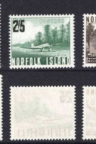 Norfolk Is SG37/9 Surcharge Set U/M Cat 11 pounds