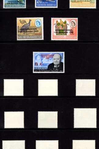 Rhodesia SG359/73 Independence Set of 15 U/M Cat 23 pounds