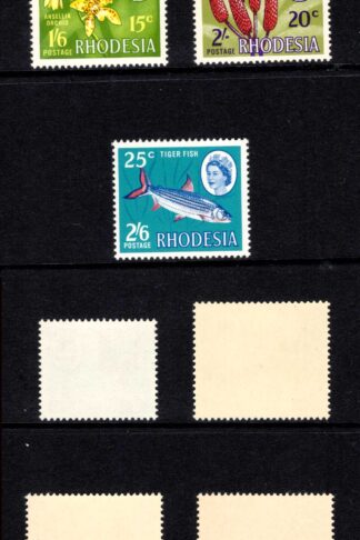 Rhodesia SG408/12 Dual Currency set of 5 U/M Cat 42 pounds