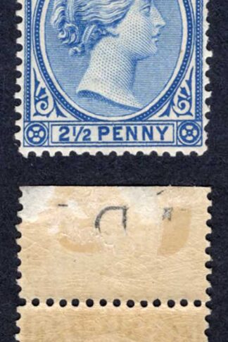 Falkland Is SG30 2 1/2d Ultramarine U/M Cat 35 pounds