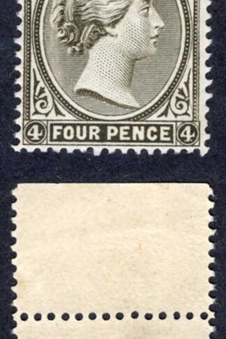 Falkland Is SG32 6d Olive-black U/M Cat 16+++ pounds