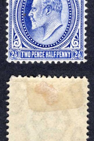 Falkland Is SG46 2 1/2d Ultramarine M/M Cat 30 pounds