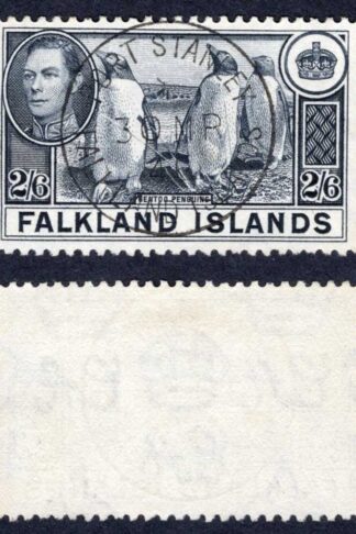 Falkland Is SG160 2/6 Slate CDS Cat 25 pounds