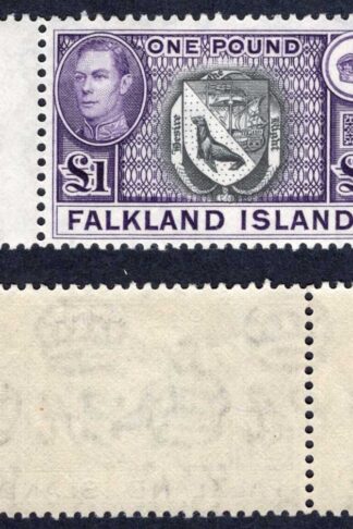 Falkland Is SG163 One Pound U/M Cat 150 pounds