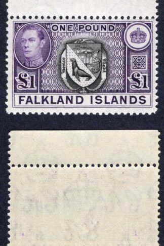 Falkland Is SG163 One Pound U/M Cat 150 pounds