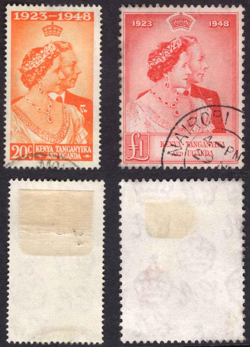 KUT SG157/8 Silver Wedding Set used Cat 70.50 pounds