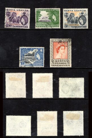 KUT SG167/80a 1954 Set used Cat 35 pounds