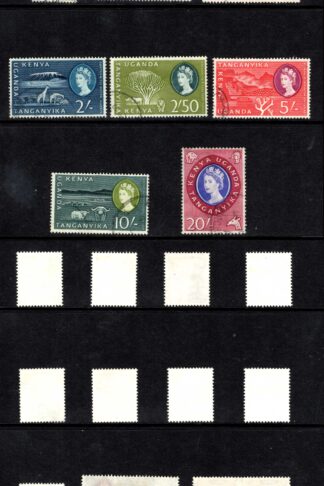 KUT SG183/98 1960 Set of 16 used Cat 42 pounds