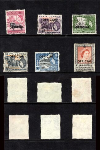 KUT SGO1/O12 set of 12 opt OFFICIAL used Cat 45 pounds