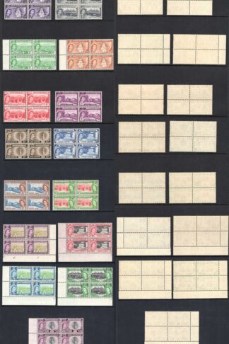 Montserrat SG136a /49 Set of 15 in Blocks of Four U/M Cat 320 pounds