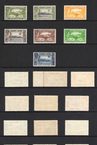 Sierra Leone SG188/200 Set of 16 U/M Cat 150 pounds