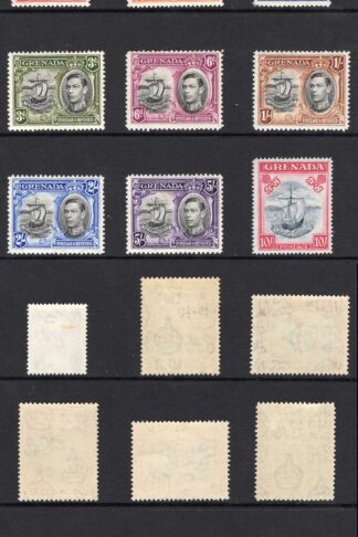 Grenada SG152/163e Set of 12 M/M Cat 90 pounds