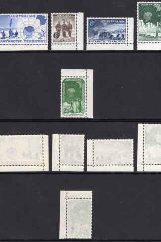 AAT SG1/5 First 5 stamps U/M Cat 10.75 pounds