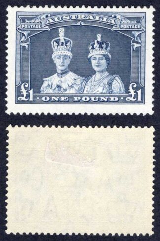 Australia SG178 One Pound Robes normal paper MM Cat 75 pounds