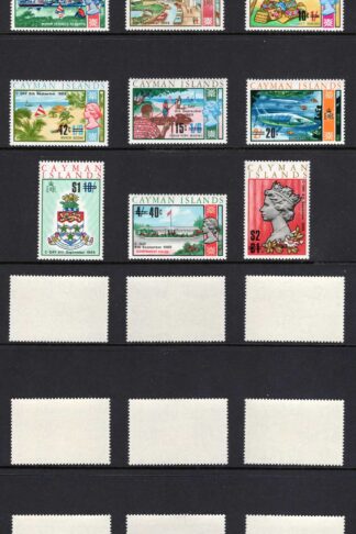 Gilbert and Ellice SG238/52 1969 Surcharge set of 15 U/M Cat 12 pounds