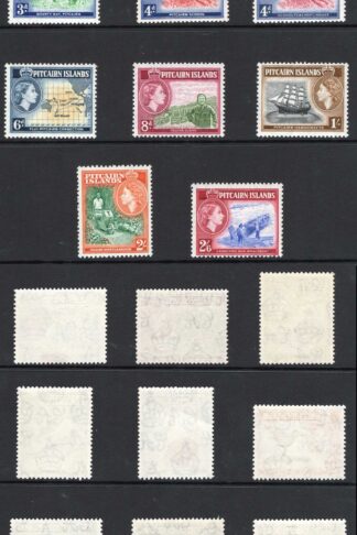 Pitcairn Is SG18/28 Set U/M Cat 55 pounds