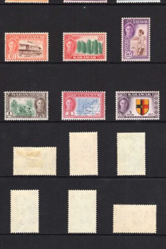 Sarawak SG171/85 Set of 15 M/M (dollar values U/M) Cat 140 pounds