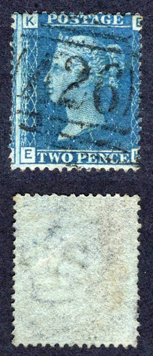 Gibraltar SGZ22 2d Plate (EK) Plate 14 With Gibraltar Pmk Cat from 28 pounds