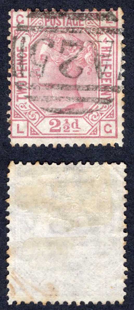 Malta SGZ38 2 1/2d Rosy Mauve Plate 4 With Malta Pmk Cat from 19 pounds