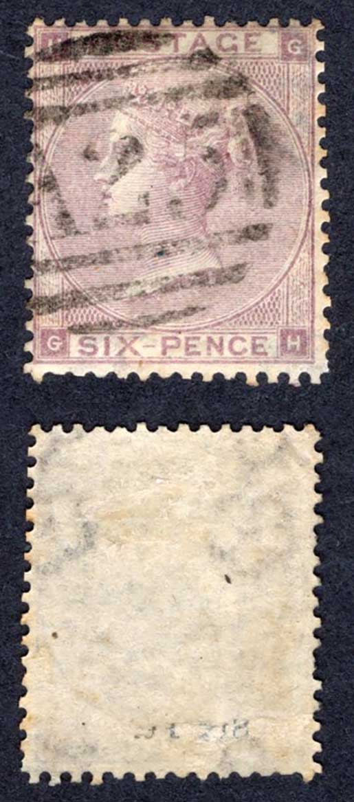 Malta SGZ56 6d plate 3 With Malta Pmk Cat from 42 pounds