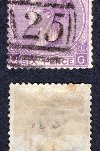 Malta SGZ60 6d Plate 8 With Malta Pmk Cat from 27 pounds