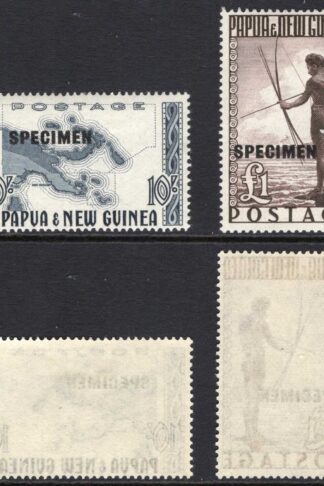 Papua New Guinea SG14/15s Set of 2 Specimens U/M Cat 75 Pounds