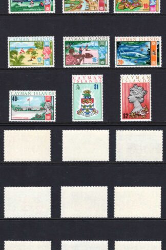 Cayman Is SG273/87 Set of 15 U/M Cat 20 Pounds