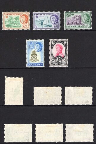 Cayman Is SG165/79 Set Excludes 1d M/M Cat 110 Pounds