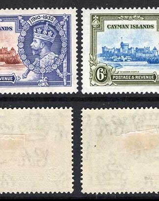 Cayman Is SG108/11 1935 Silver Jubilee M/M Cat 25 Pounds