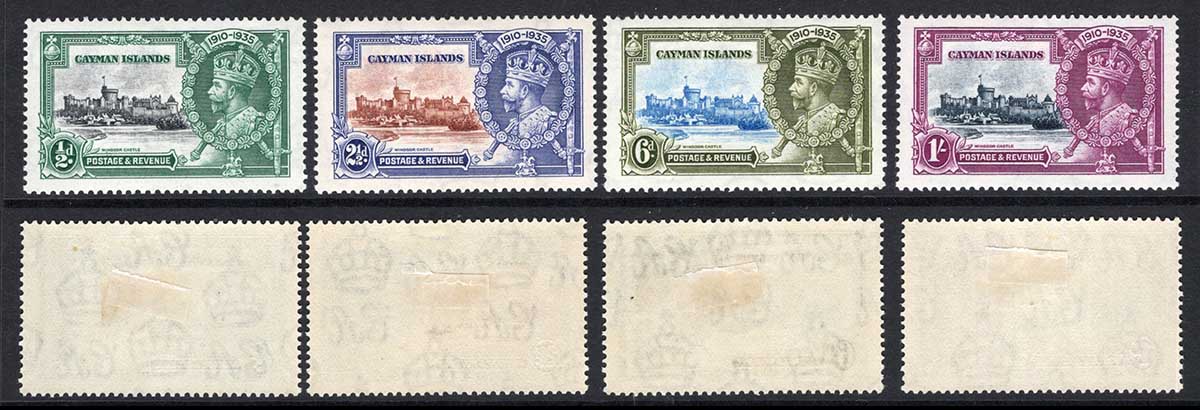 Cayman Is SG108/11 1935 Silver Jubilee M/M Cat 25 Pounds