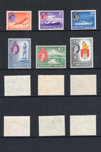 Singapore SG38/52 Set of 15 M/M Cat 150 Pounds
