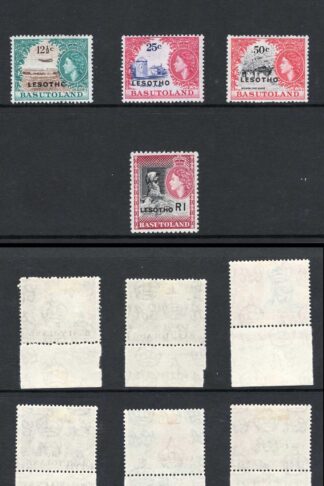 Lesotho SG111A/20A Set M/M Cat 22 Pounds