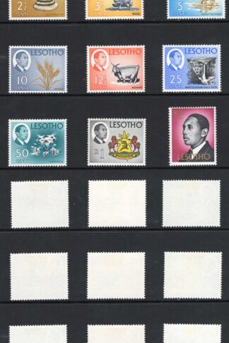 Lesotho SG125/36 Set of 12 M/M Cat 13 Pounds